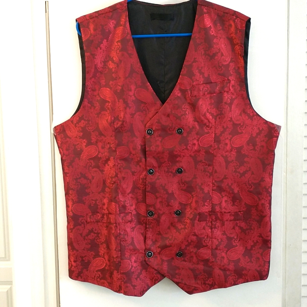 Men's Paisley Vest
